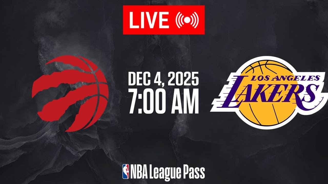 NBA LIVE! Toronto Raptors vs Los Angeles Lakers | December 4, 2025 | NBA Today NBA 2K26 Gameplay