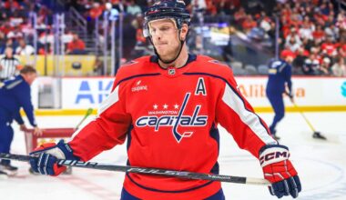 John Carlson and Justin Sourdif miss Capitals game against Sharks due to injury
