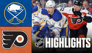 Sabres vs. Flyers | NHL Highlights | December 03, 2025
