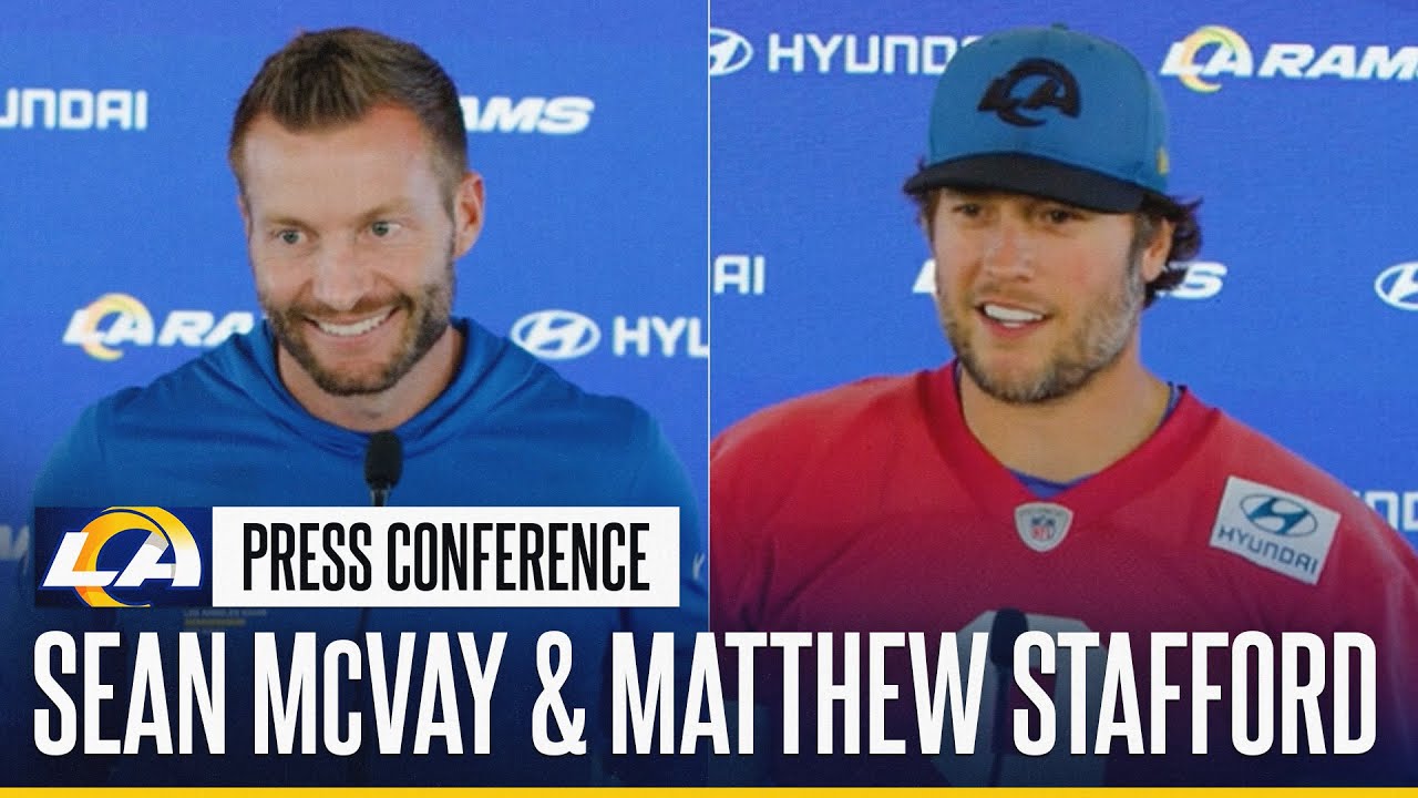 Sean McVay & Matthew Stafford On The Rams' Resilience, Strategizing For Cardinals & Staying Focused