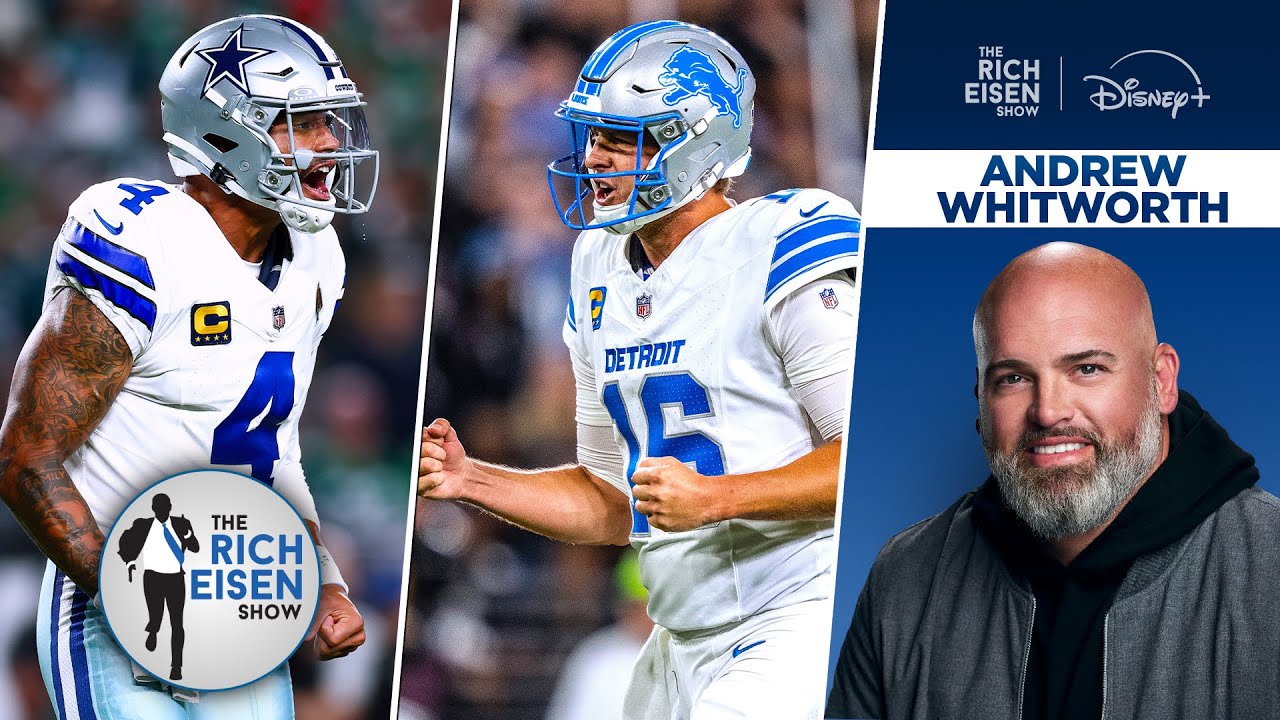“It’s Huge!” - Andrew Whitworth Previews Cowboys vs Lions on TNF in Week 14 | The Rich Eisen Show