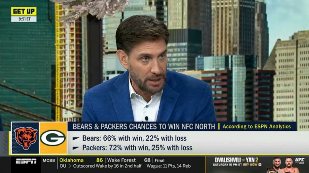 GET UP | Bears are good enough to win NFC North! - Greeny on Caleb Williams vs Jordan Love & Packers