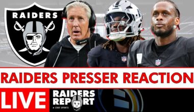 Raiders Presser Reaction After Pete Carroll, Geno Smith & Ashton Jeanty Spoke To The Media