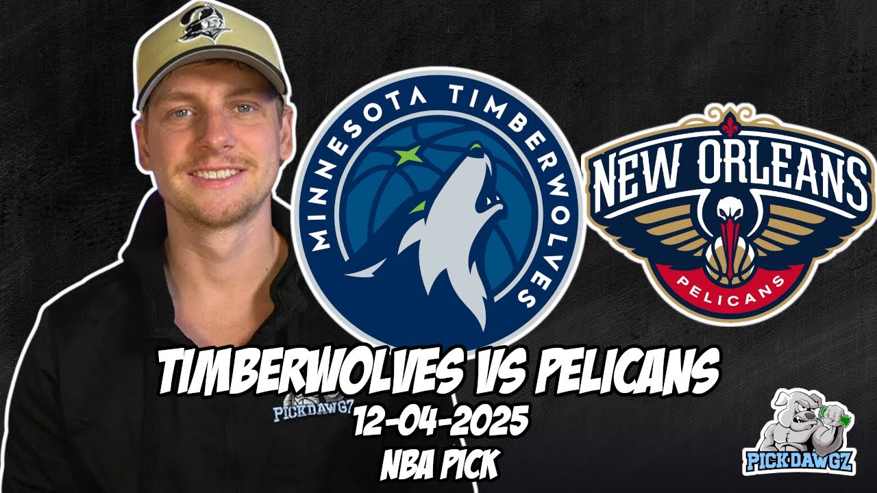 Minnesota Timberwolves vs New Orleans Pelicans 12/4/25 NBA Free Picks & Prediction | NBA Tips