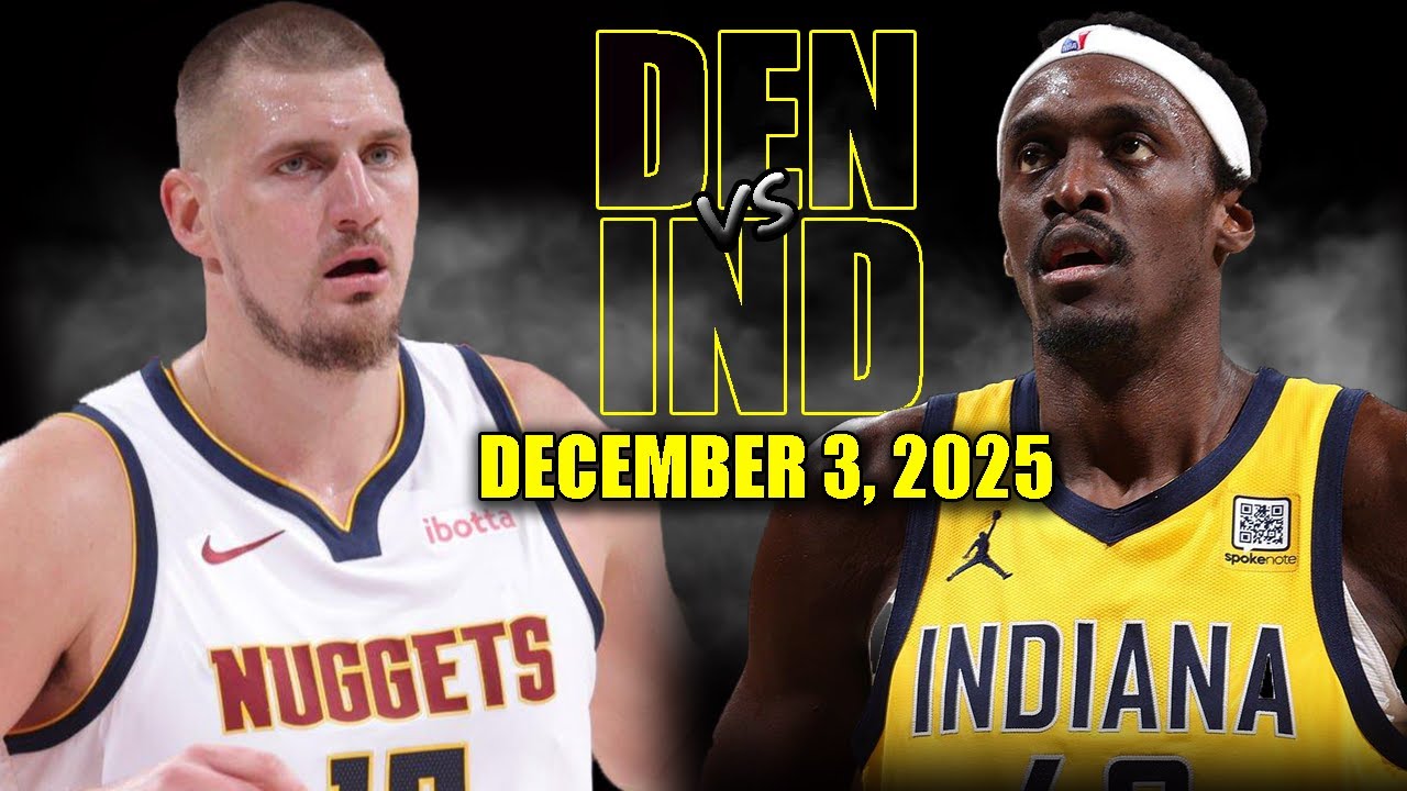 Denver Nuggets vs Indiana Pacers Full Game Highlights - December 3, 2025 | NBA Season