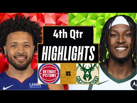 Detroit Pistons vs Milwaukee Bucks Full Game Highlights 4th Qtr | Dec 3 | 2025 NBA Highlights