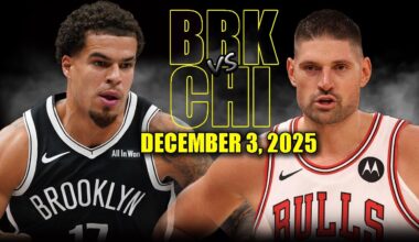 Brooklyn Nets vs Chicago Bulls Full Game Highlights - December 3, 2025 | NBA Season