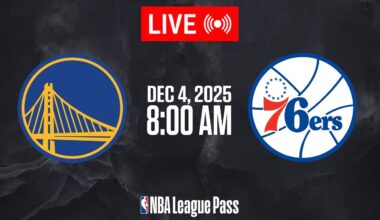 NBA LIVE! Golden State Warriors vs Philadelphia 76ers | December 4, 2025 | NBA Today NBA 2K26
