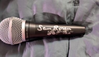 My brother scored at the toy drive today... Then immediately proceeded to smudge the signature he waited almost 2 hour for