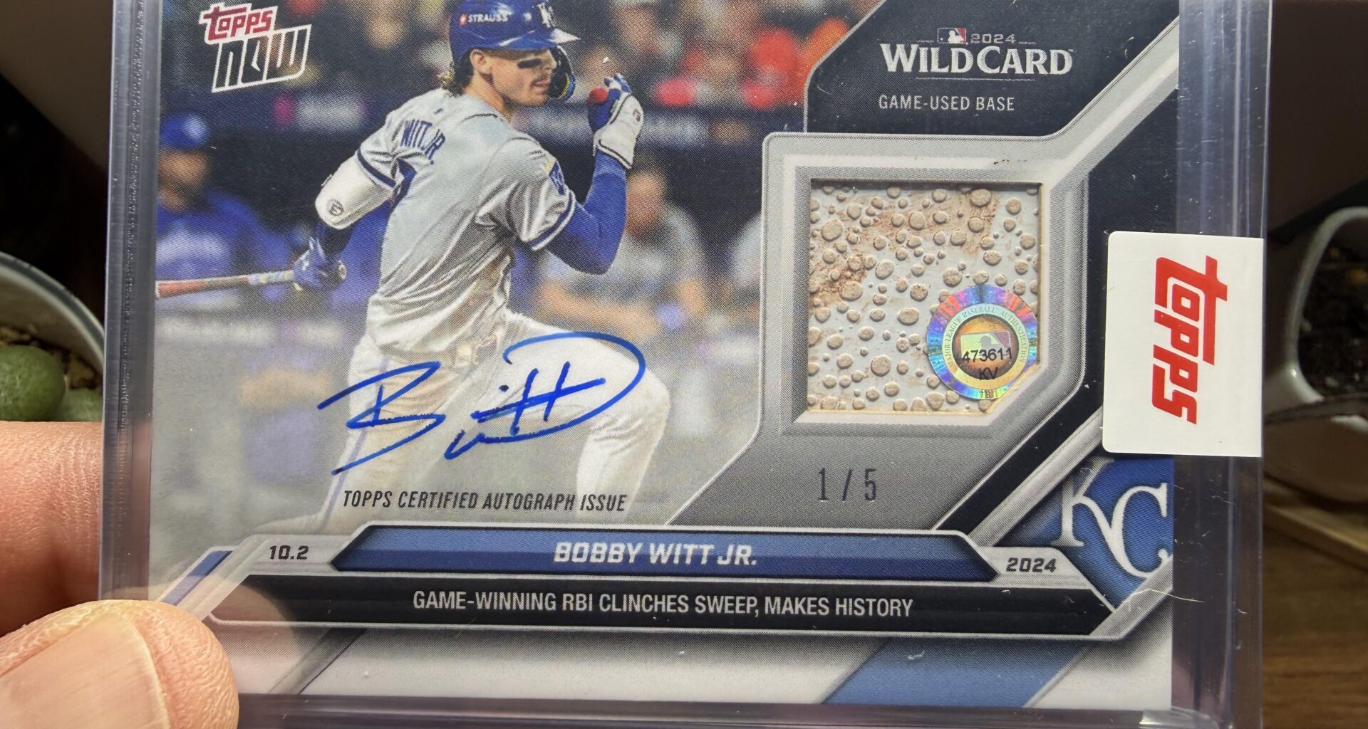 Redemption finally arrived!