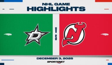 NHL Highlights | Stars vs. Devils - December 3, 2025