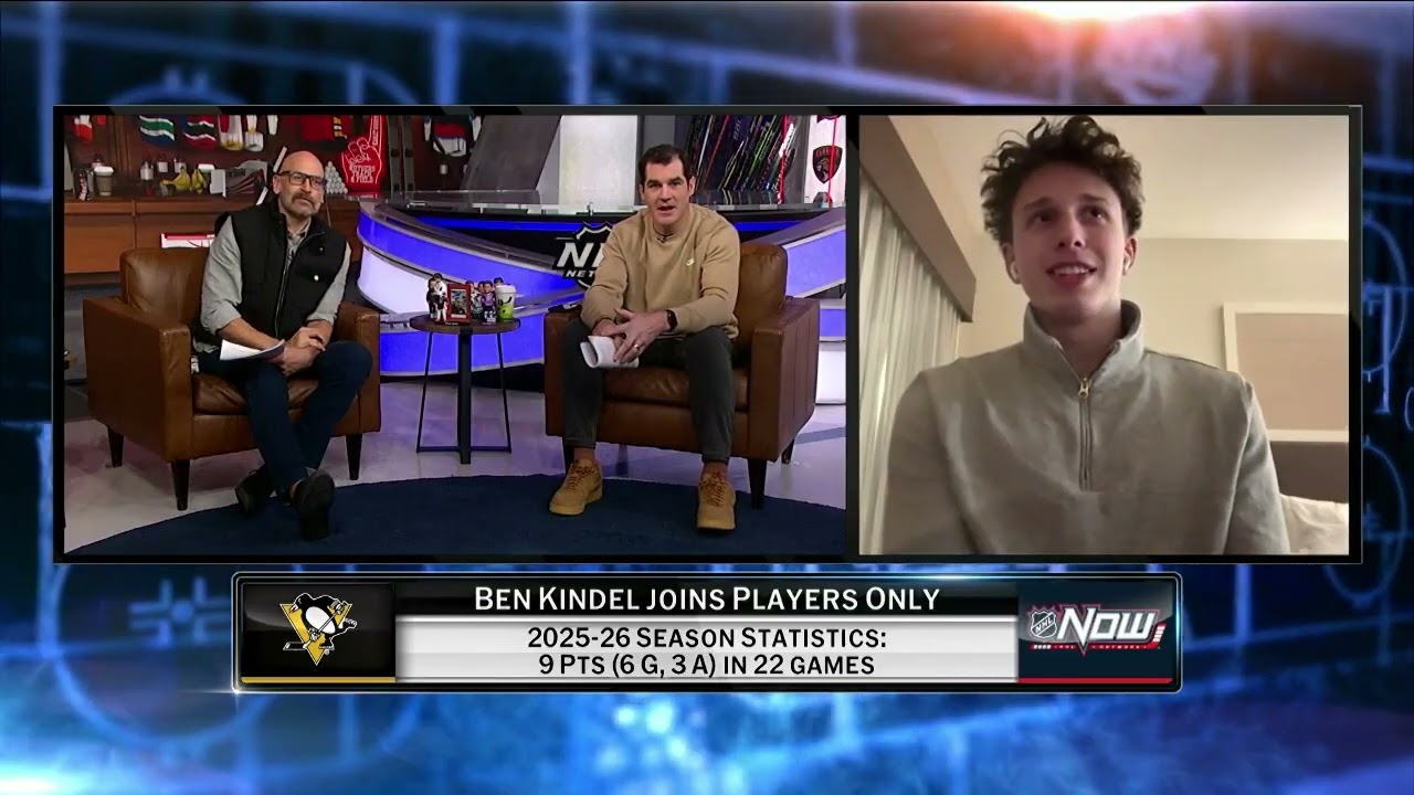 Players Only: Pittsburgh Penguins forward Ben Kindel joins