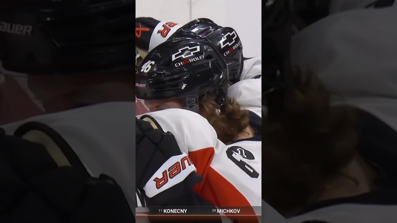 Flyers score three goals in less than a minute! 🚨 #shorts