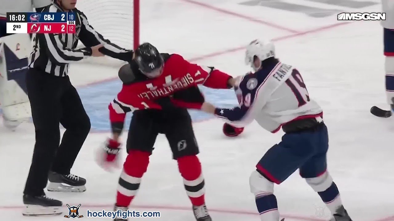 Adam Fantilli vs Jonas Siegenthaler Dec 01, 2025