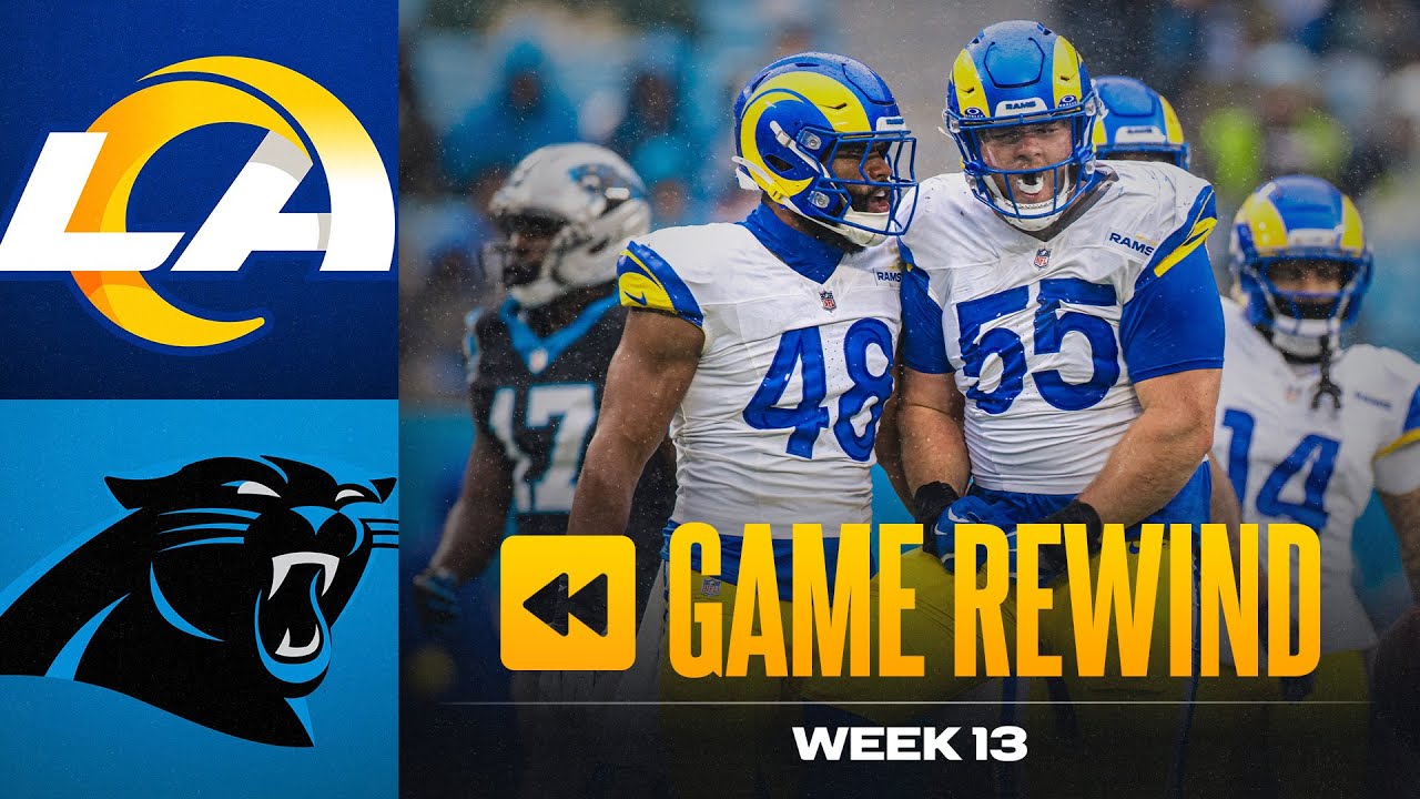 Relive Puka Nacua's Crazy Catch, Braden Fiske's Sack & More From Rams-Panthers Matchup | Game Rewind