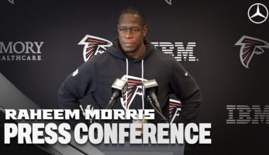 Head Coach Raheem Morris Week 14 Media Availability | Wednesday, December 3rd | Press Conference