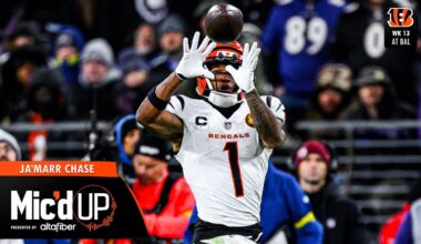 Ja'Marr Chase Mic'd Up vs Baltimore Ravens Week 13 | 2025 Mic'd Up