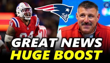 New England Patriots Just Got A HUGE BOOST On The Defensive Line!