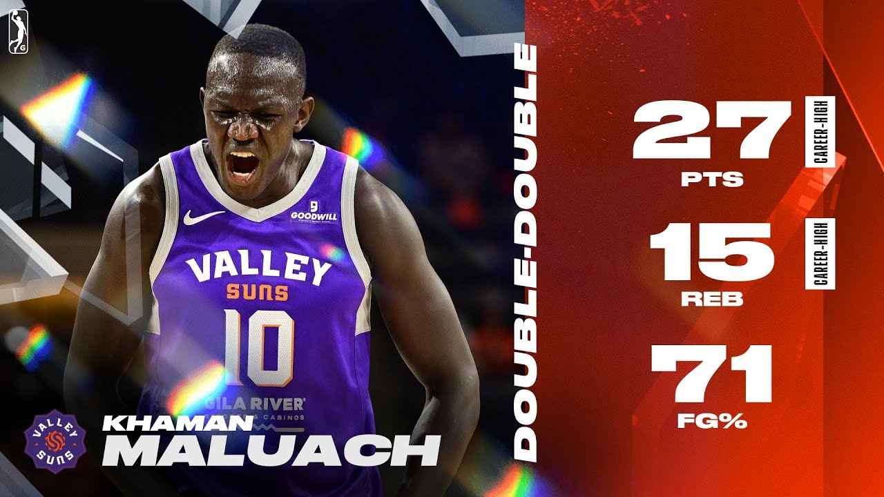 Khaman Maluach (27 PTS) & Rasheer Fleming (27 PTS) Lead Suns To 23-Point Comeback Win!