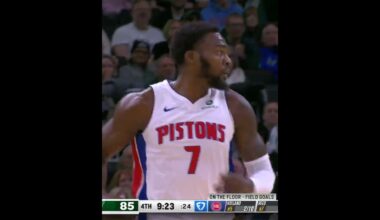 4th Quarter Top Plays | Pistons vs Bucks #nba #pistons