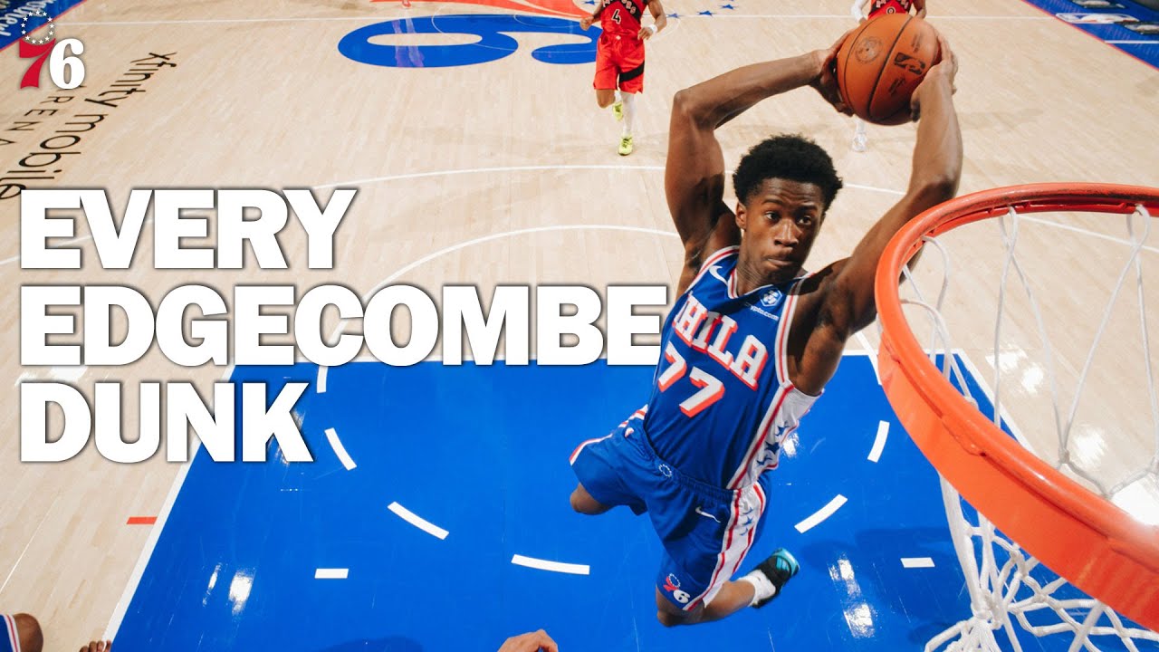 EVERY VJ Edgecombe Dunk This Season