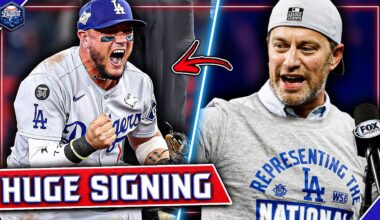 Dodgers make SNEAKY good signing... This is BIG