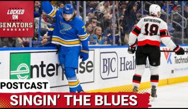 POST CAST: MULTIPLE BREAKDOWNS COST OTTAWA SENATORS IN BLOWN 3RD PERIOD LOSS TO ST LOUIS BLUES