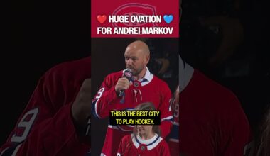 Habs fans LOVE their legends 🙌