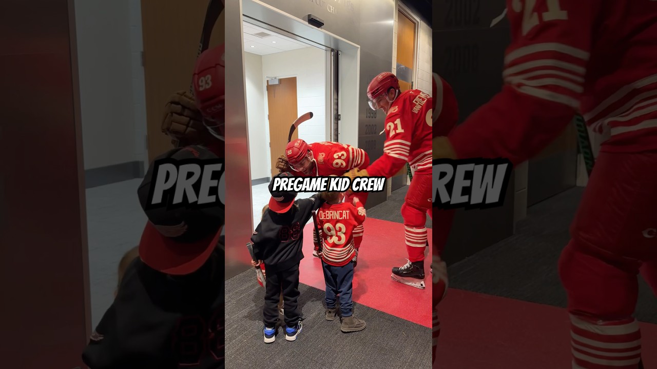 This kid crew is the best kind of pregame chaos!