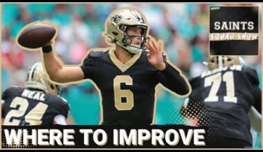 SAINTS SQUAD SHOW: Where Tyler Shough MUST IMPROVE To Remain New Orleans Saints Starter Next Year