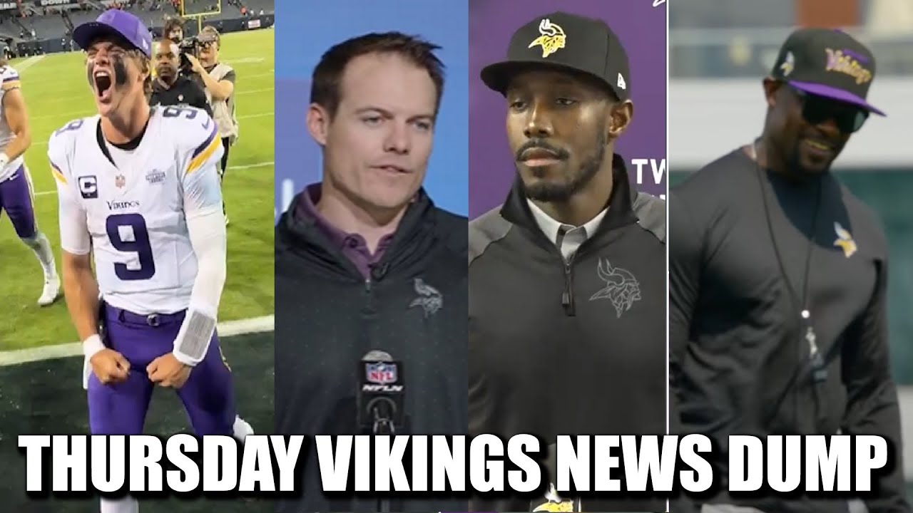 Minnesota Vikings News Dump (12.4.2025) | McCarthy Full, Kwesi/KOC Poll, Flores Free Agent