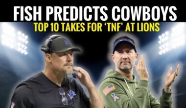 #DallasCowboys Fish Predicts! GAMEDAY LIVE! #Cowboys Top 10 at #Lions - HOW TO WIN?