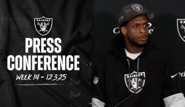 Pete Carroll, Geno Smith and Ashton Jeanty Presser - 12.3.25