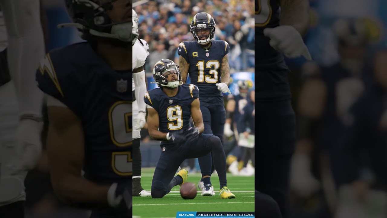 justin herbert is built different 😤