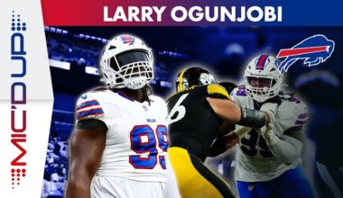 Larry Ogunjobi Mic'd Up For Big Win Over The Pittsburgh Steelers! | Buffalo Bills