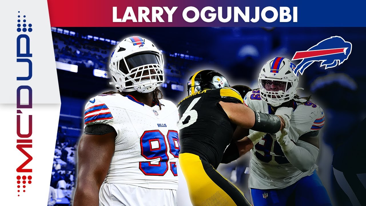 Larry Ogunjobi Mic'd Up For Big Win Over The Pittsburgh Steelers! | Buffalo Bills