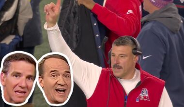 Manningcast BEST MOMENTS From New England Patriots Monday Night Football Win vs. Giants | Patriots