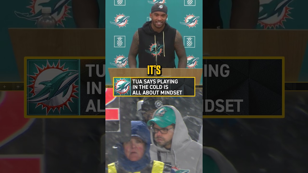 Can the Dolphins get a win in COLD weather? 🥶 #NFL #dolphins #december #Tua