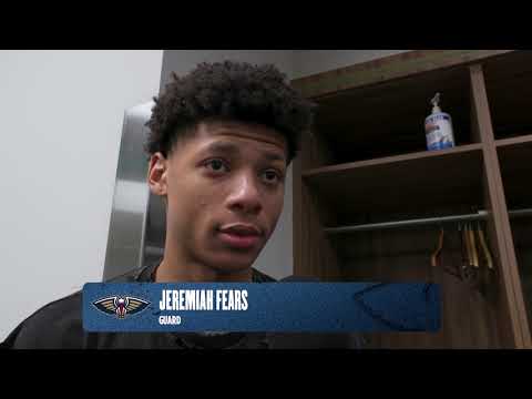 Jeremiah Fears interview | Pelicans-Warriors Postgame 11/29/25
