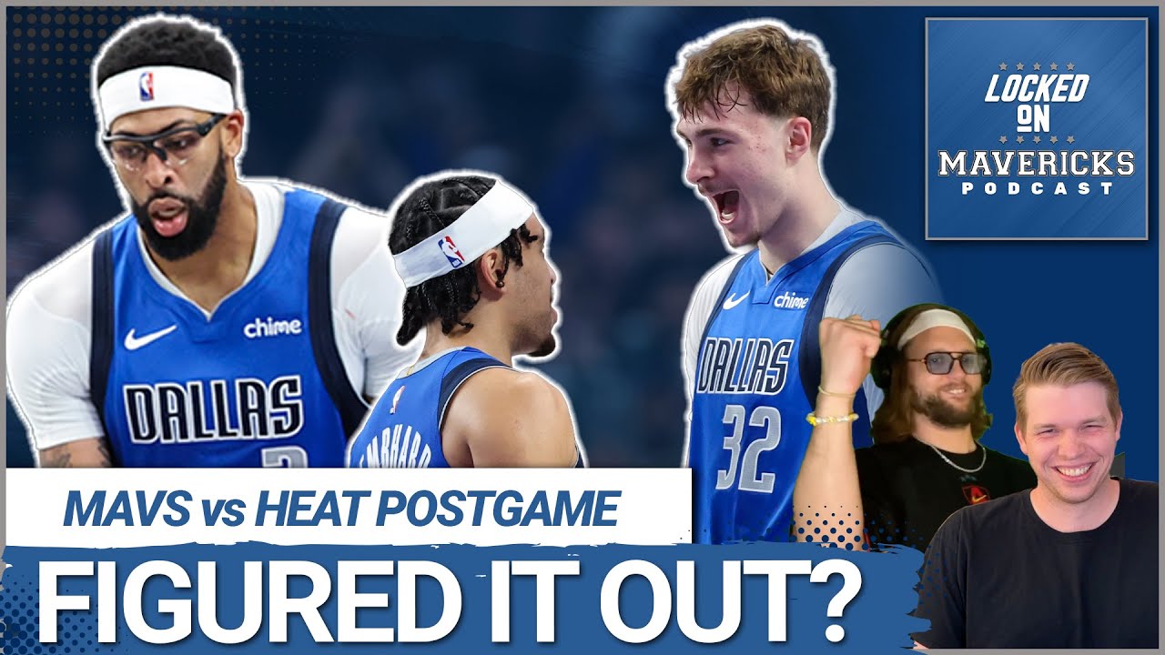 How the Dallas Mavericks Rookies & Anthony Davis UNLOCKED a Competent Offense | Mavs Postgame