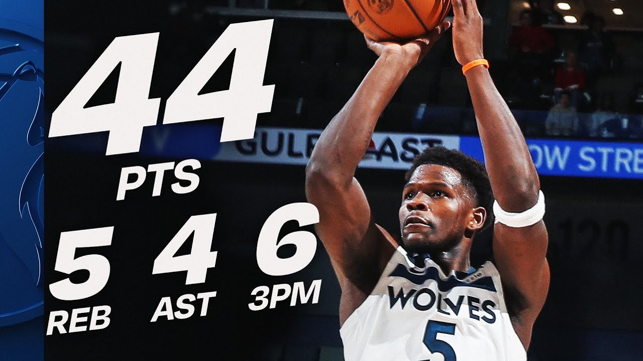 Anthony Edwards Scores Season-High 44 PTS In OT vs Pelicans | December 2, 2025