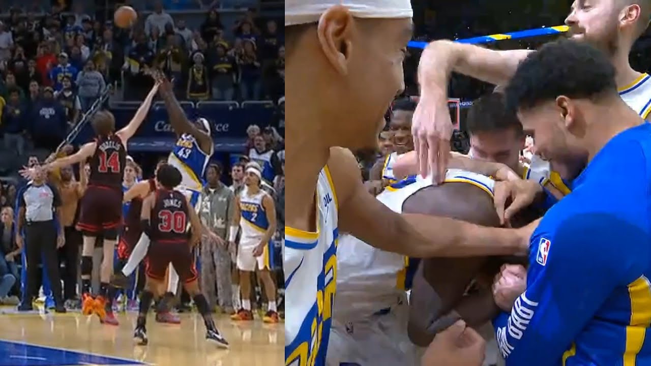 Pascal Siakam GAME WINNER BUZZER BEATER vs Bulls over double team 😱