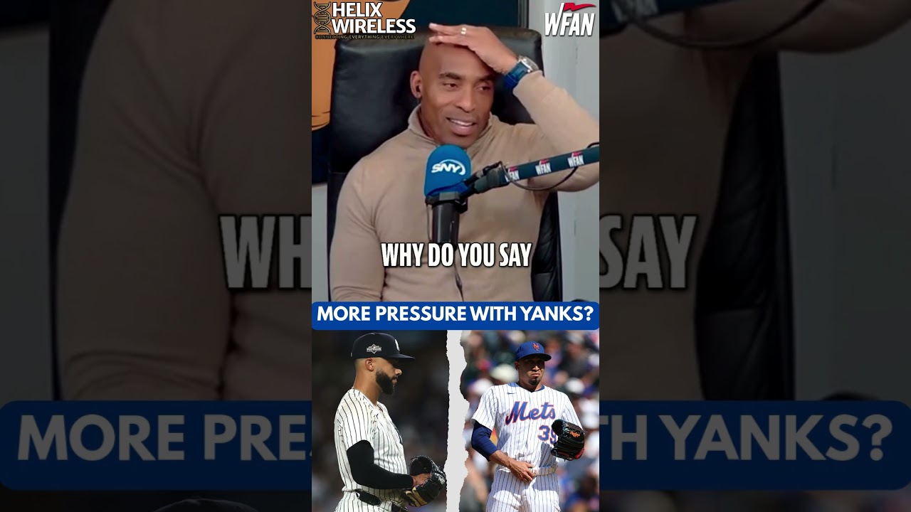 Evan and Shaun go at it after Morash says there's more pressure playing for the Yankees than Mets