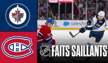 Jets vs Canadiens 3/12/25 | Faits saillants