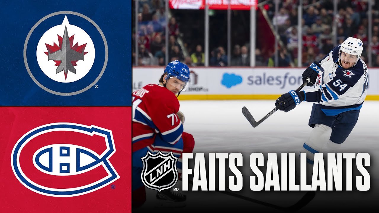 Jets vs Canadiens 3/12/25 | Faits saillants
