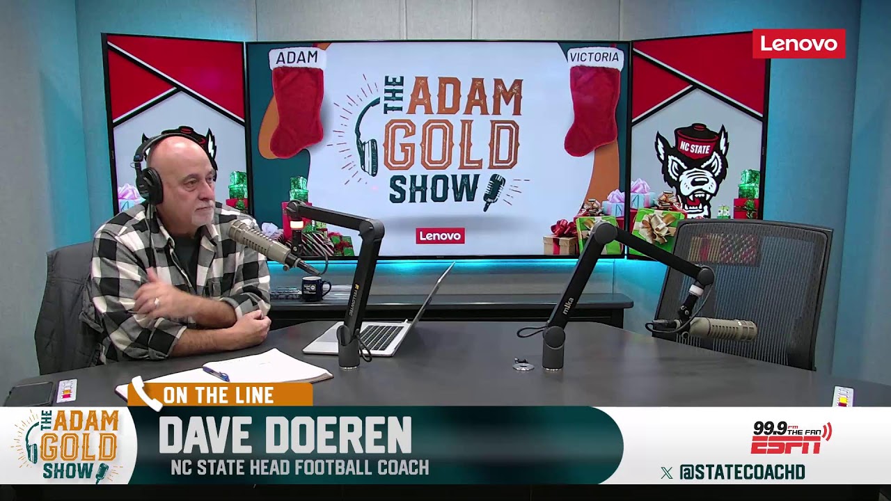 The Adam Gold Show LIVE - 12/04/25 | Carolina Hurricanes | ACC | Carolina Panthers