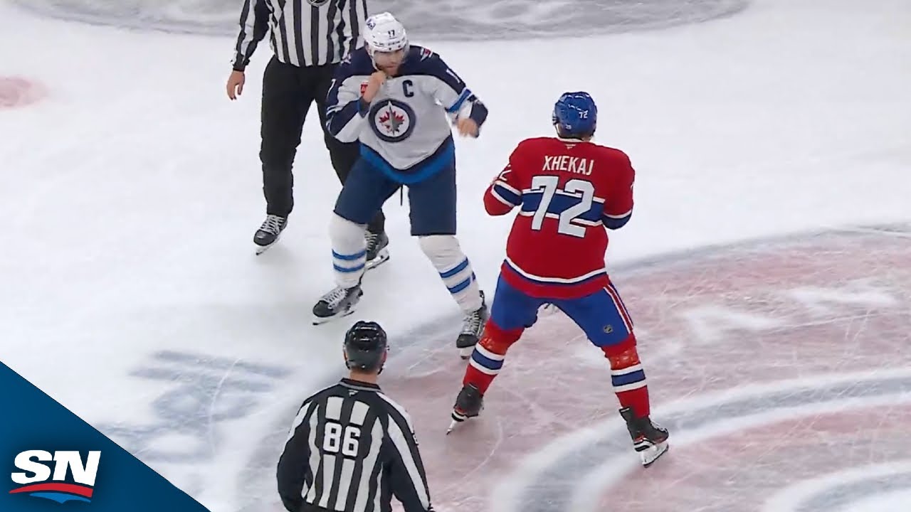Canadiens' Arber Xhekaj Makes Adam Lowry Answer The Bell For Brutal Hit On Alexandre Carrier