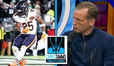 Chicago Bears ground game exposes Philadelphia Eagles defense | Chris Simms Unbuttoned | NFL on NBC