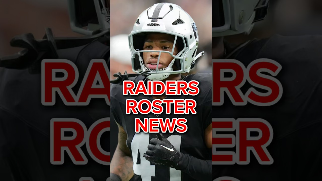 Raiders Roster News Today! #shorts #nfl #raiders