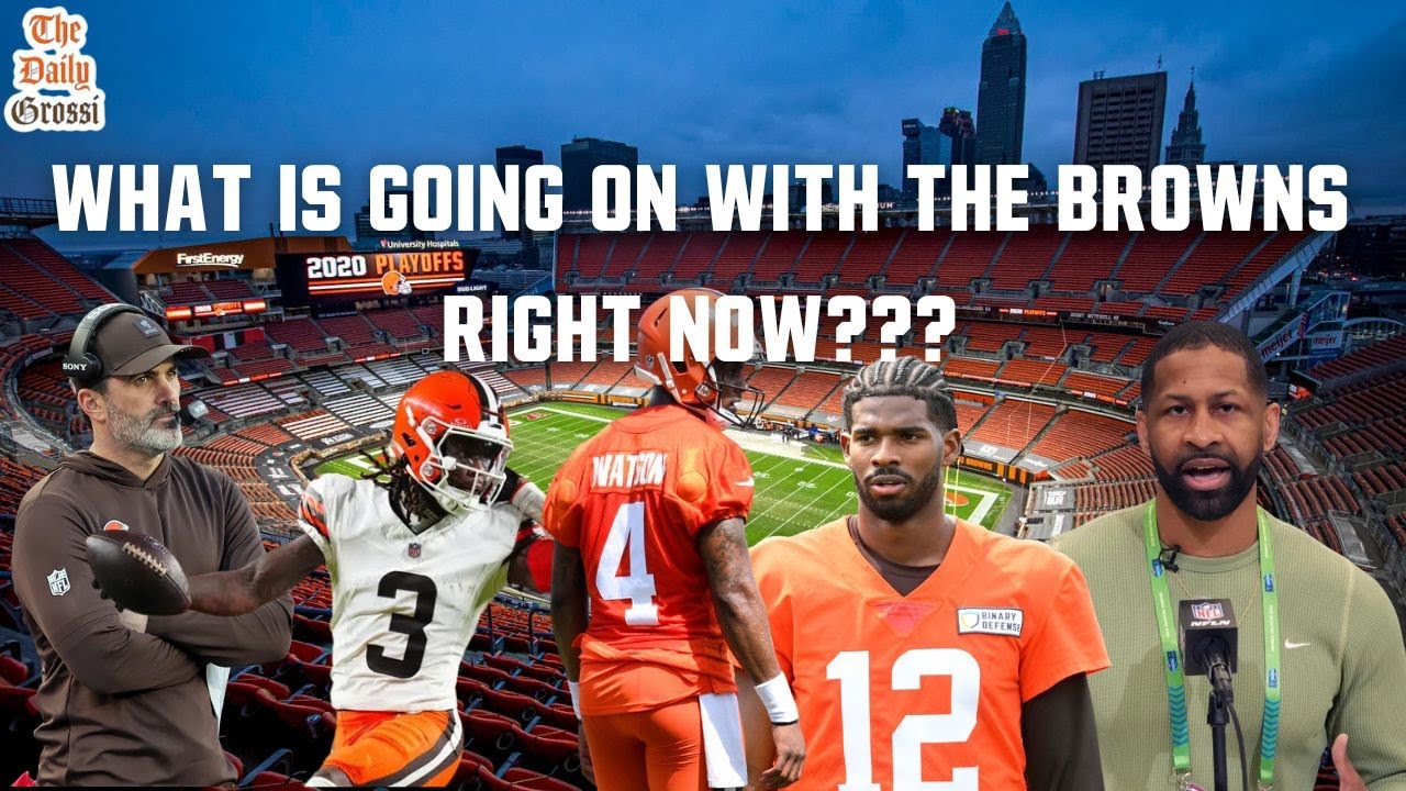 SHEDEUR TALKS JEUDY ISSUES + BROWNS OPEN DESHAUN WATSON WINDOW - The Daily Grossi
